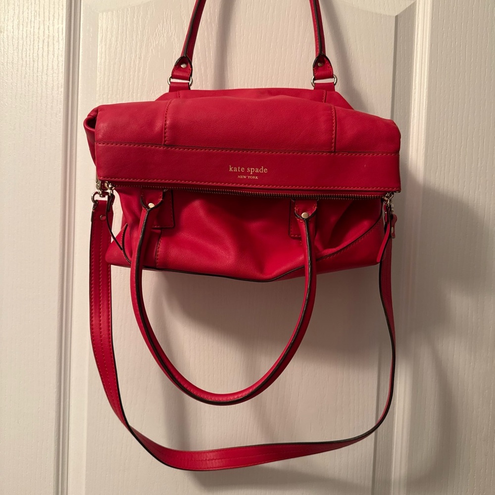 Kate Spade Cherry Red Satchel